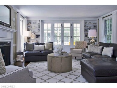 Magnificent Formal Living Room with Sunroom at rea
