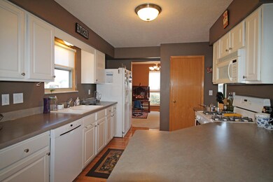 Abundant cabinets & counter space