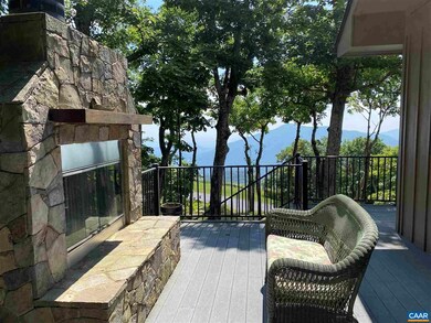 Views Across Deck/Outdoor Fireplace