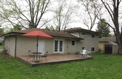Rear deck