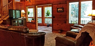 Great Room open to Sun Room