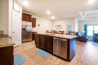 Kitchen Open to Dining