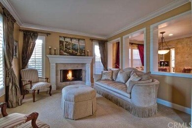 Living Room with beautiful Fireplace