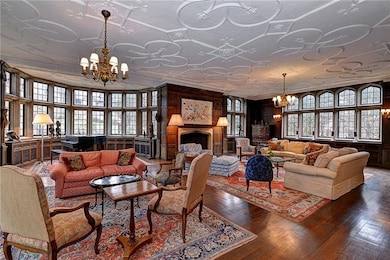Formal living room and conservatory