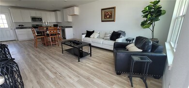 Living and dining area