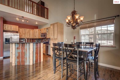 Open concept floor plan