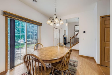 The informal dining area that leads right out to your private patio!