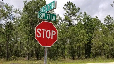 STOP SIGN AT INTERSECTION
