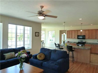 Family Room. The open kitchen/family room is perfe