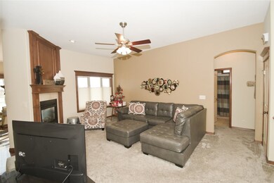 Open floor plan.