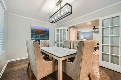 Dining Room situated between Living room and Kitch