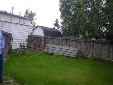 Fenced Back yard