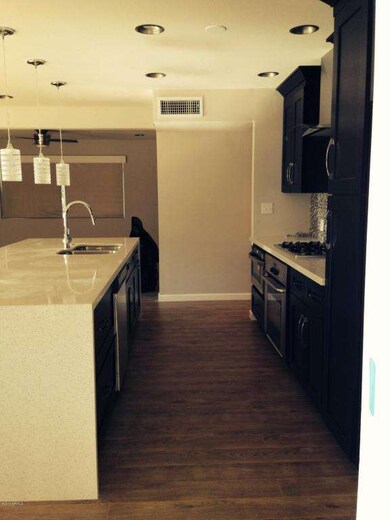 Cook's Kitchen with Contemporary Flair