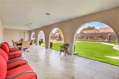 House length covered patio