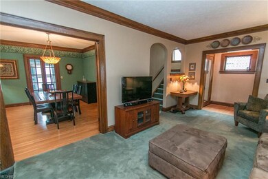 Living and dining rooms