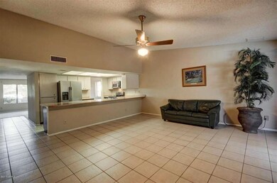 family room/kitchen