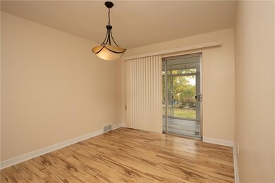 Formal dining room, new lighting, and a great spac