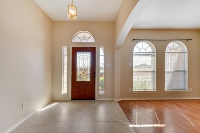 Huge 15x7 tile entry invites you in