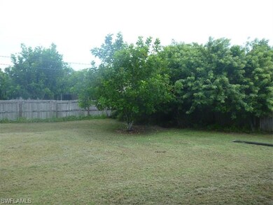 Picture on the South East corner of yard