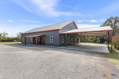 Front view  of Barndominium