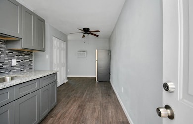 Entry way of property.