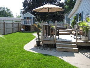 play house/deck