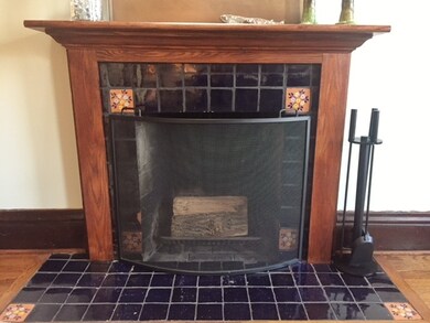 Fireplace detail