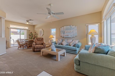 Living/dining flex space