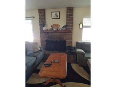 Fireplace in great room