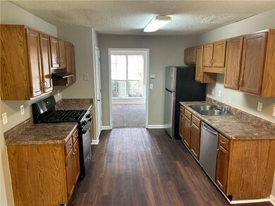 view of kitchen from breakfast area
