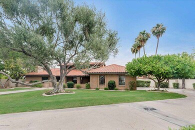 Single story custom home