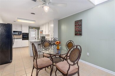 Informal dining area