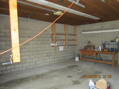 Inside the 1 Car Garage Door. The whole interior i
