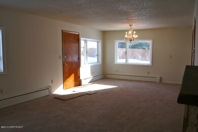 Entry, living room