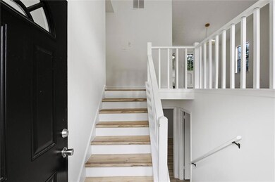 View of stairway