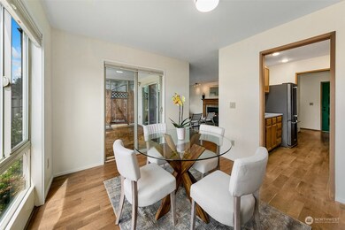 Formal dining room with easy access to the newly remodeled kitchen.
