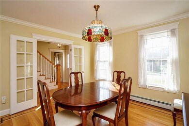 Another angle of the formal dining...