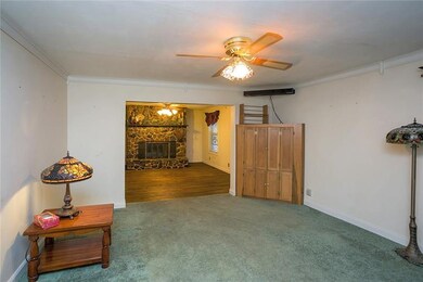 View from living room area.