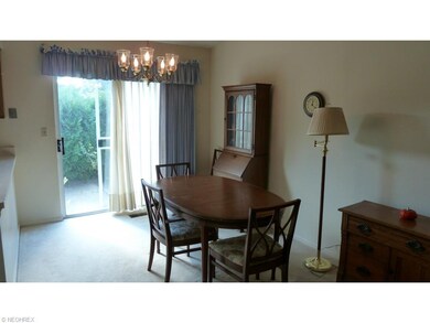 Dining Room Leading to Patio