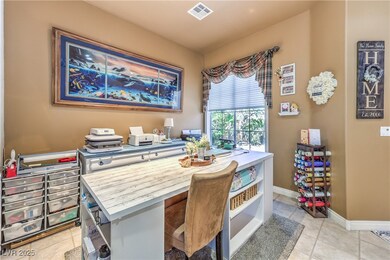 Dining room featuring light tile patterned floors,