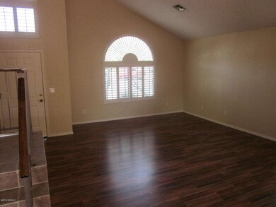 Living Room and plantation shutters