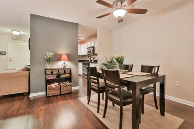 Nice sized room for dining room table and serving 