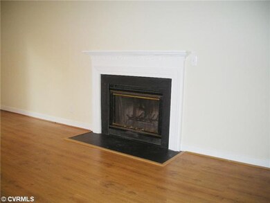 Living Room - View of wood burning fireplace with 
