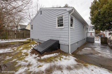 Rear View Showing Bulkhead & Fenced Yard