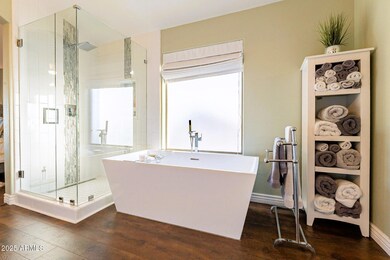 Master Bathroom Shower and Tub