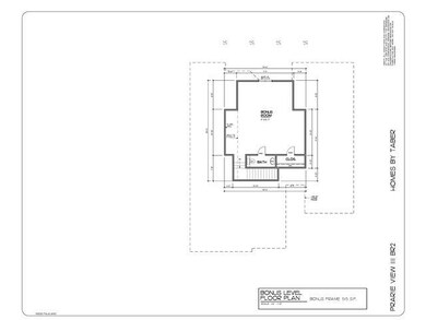 Other Plan. Floor plan for upstairs bonus room wit