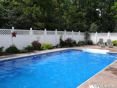 Pool In Ground Pretty landscaping inside pool area
