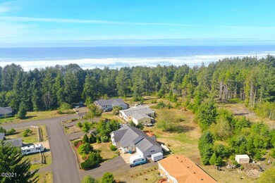 Drone view, close to ocean