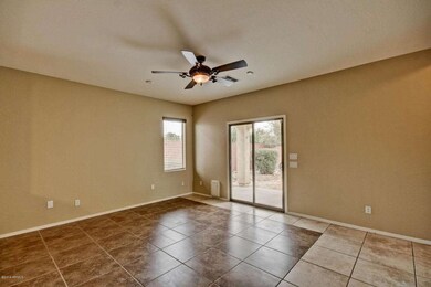 Family Room with Custom Tile Work!