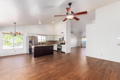 Kitchen toward Living